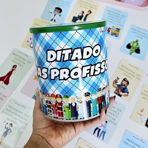 Ditado das Profissões na lata
