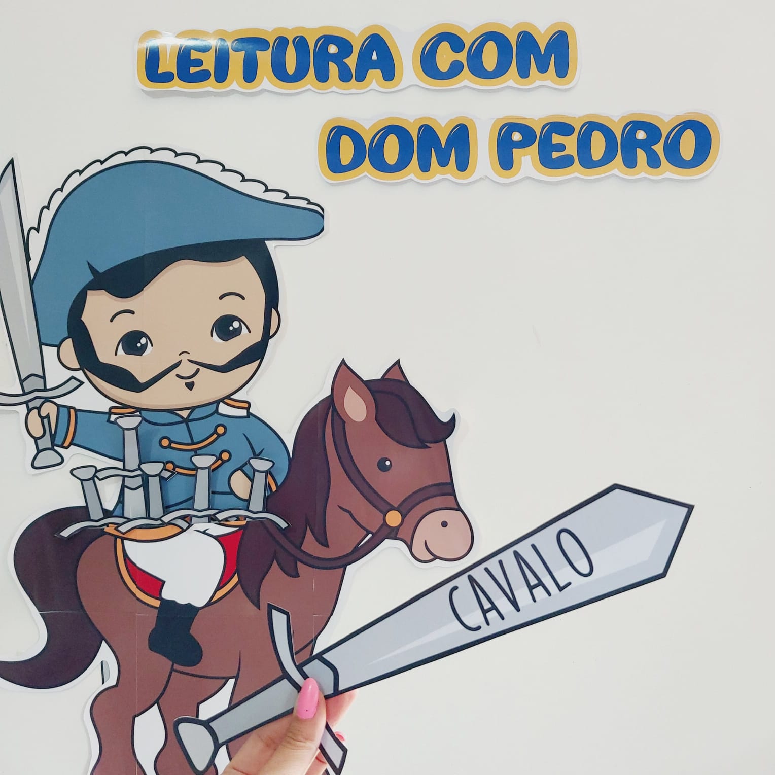 Leitura com Dom Pedro – Na ponta do lápis