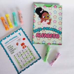 Caça-palavras alfabeto