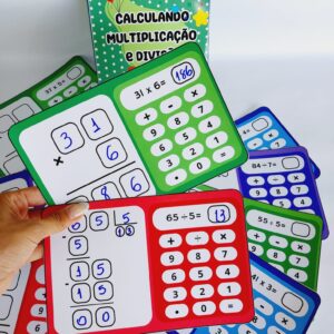 Calculando multiplicação e divisão