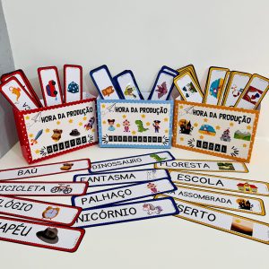 Kit hora da produção- Letra bastão