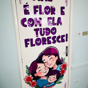 Painel de Porta- Dia das mães