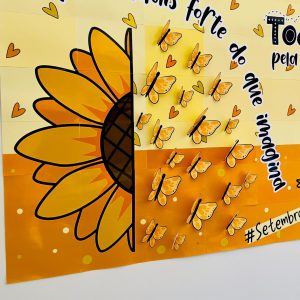 Painel e lembrancinhas- Setembro amarelo