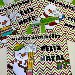 Pastas para avaliações/atividades/portfólio- Natal