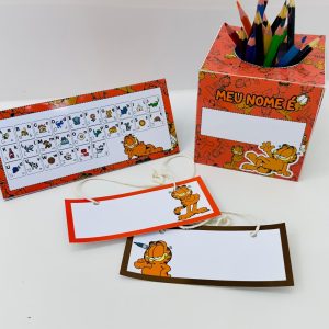 Kit crachá- Garfield