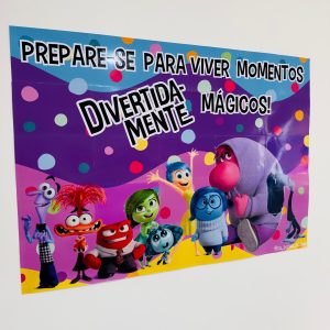 Painel Bem-vindos- Divertidamente