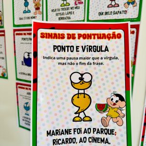 Kit gramática- Turma da Mônica
