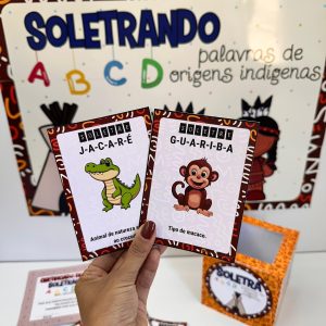 Soletrando de palavras indígenas