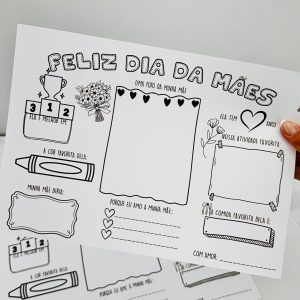 Atividade dia das mães