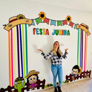 Painel foto festa junina