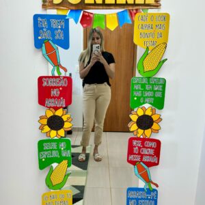 Moldura para fotos- Festa junina