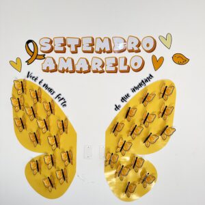 Painel para foto- Setembro Amarelo