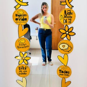 Moldura para foto- Setembro amarelo