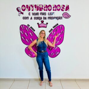 Painel foto- Outubro Rosa