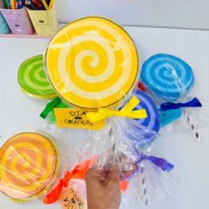 Lembrancinha dia das crianças- Pirulito