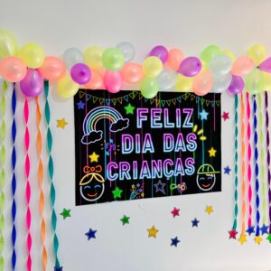 Kit dia das crianças- Neon