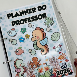 Planner Fundo do mar- 2026