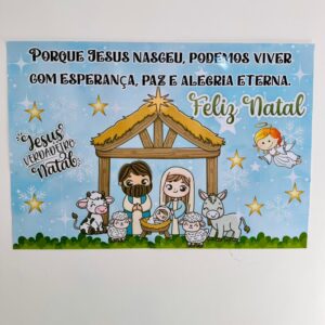 Painel banner- Natal Cristão