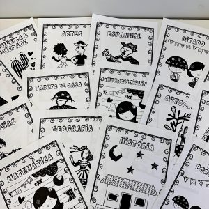 Kit organização cadernos, agenda e sala- Cordel