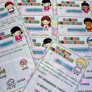 Kit gramática- Crianças Cute