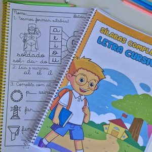 Apostila Sílabas complexas- Letra cursiva