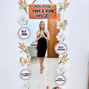 Moldura espelho- Páscoa