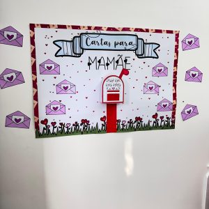 Painel Cartas para mamãe