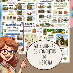 Folhinhas de conceito- História