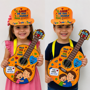 Kit apresentação dia dos pais- Violão