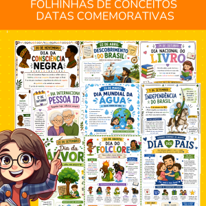Folhinhas de conceito- Datas comemorativas