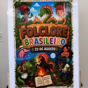 Kit cartazes explicativos Folclore